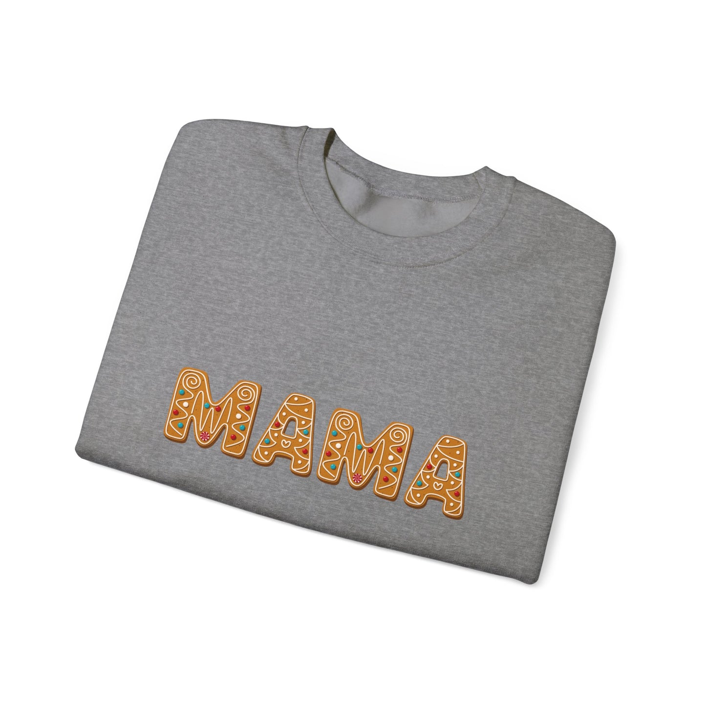 Mama Gingerbread Unisex Heavy Blend™ Crewneck Sweatshirt