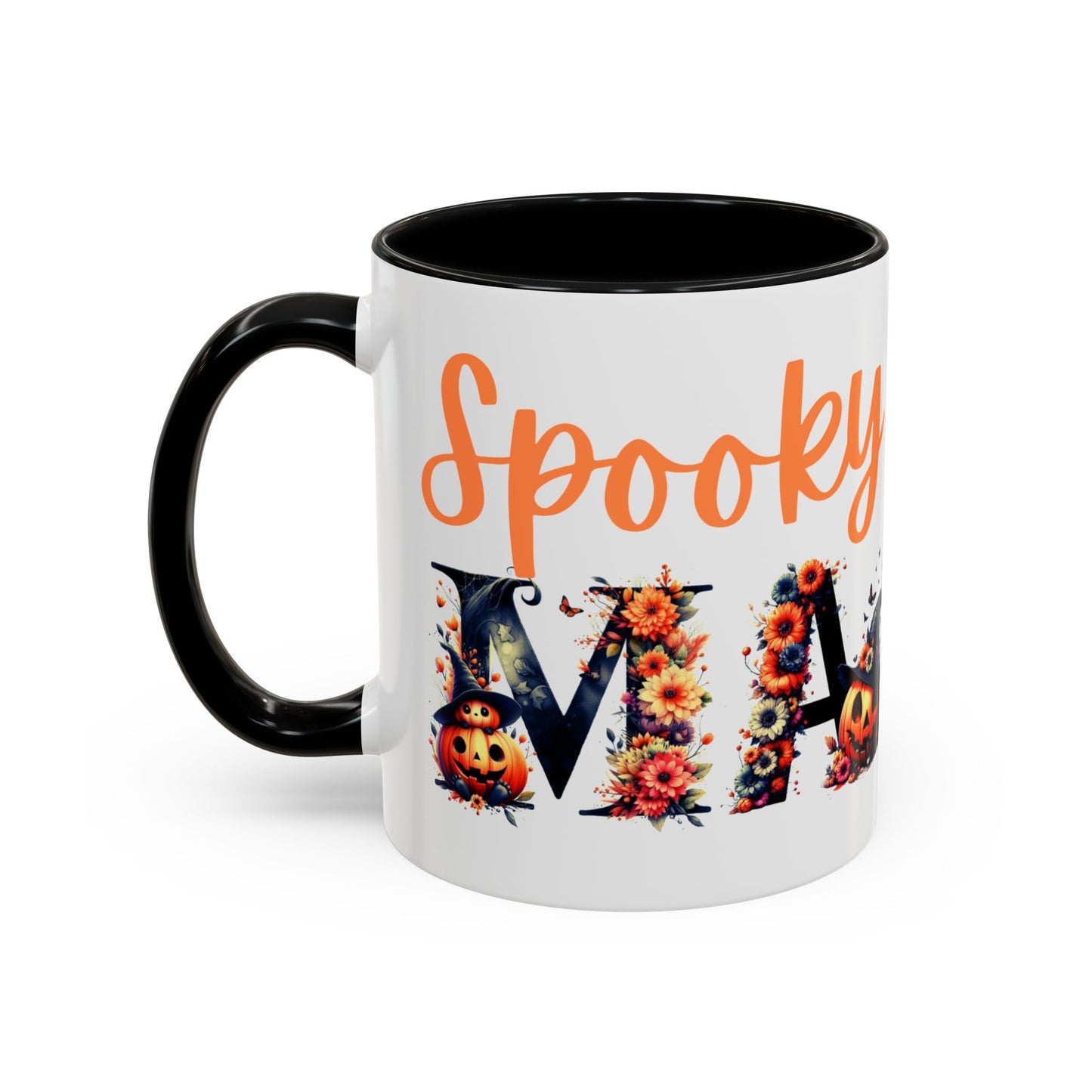 Spooky Mama Accent Coffee Mug (11, 15oz)