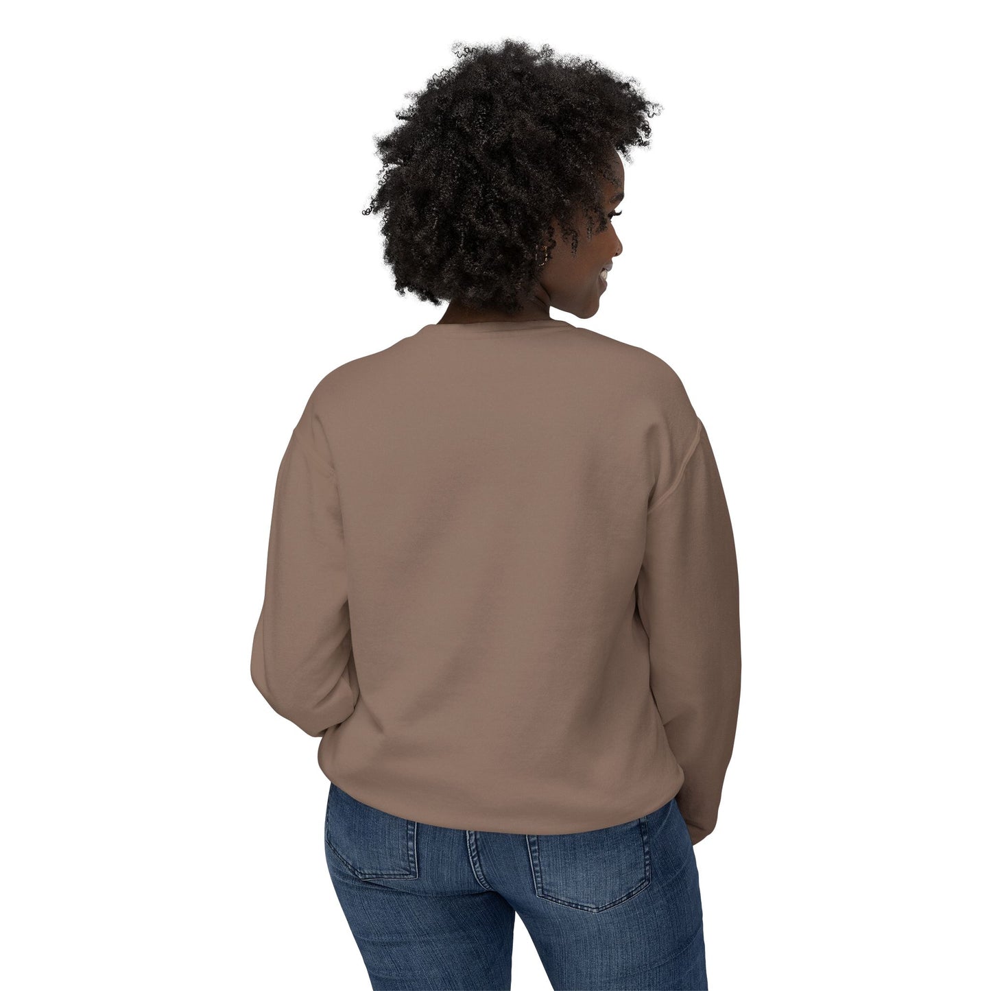 Thankful and grateful Unisex Lightweight Crewneck Sweatshirt
