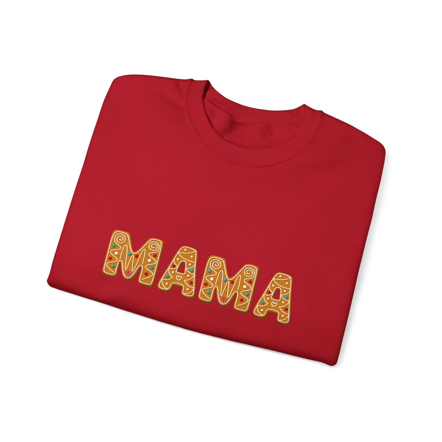 Mama Gingerbread Unisex Heavy Blend™ Crewneck Sweatshirt