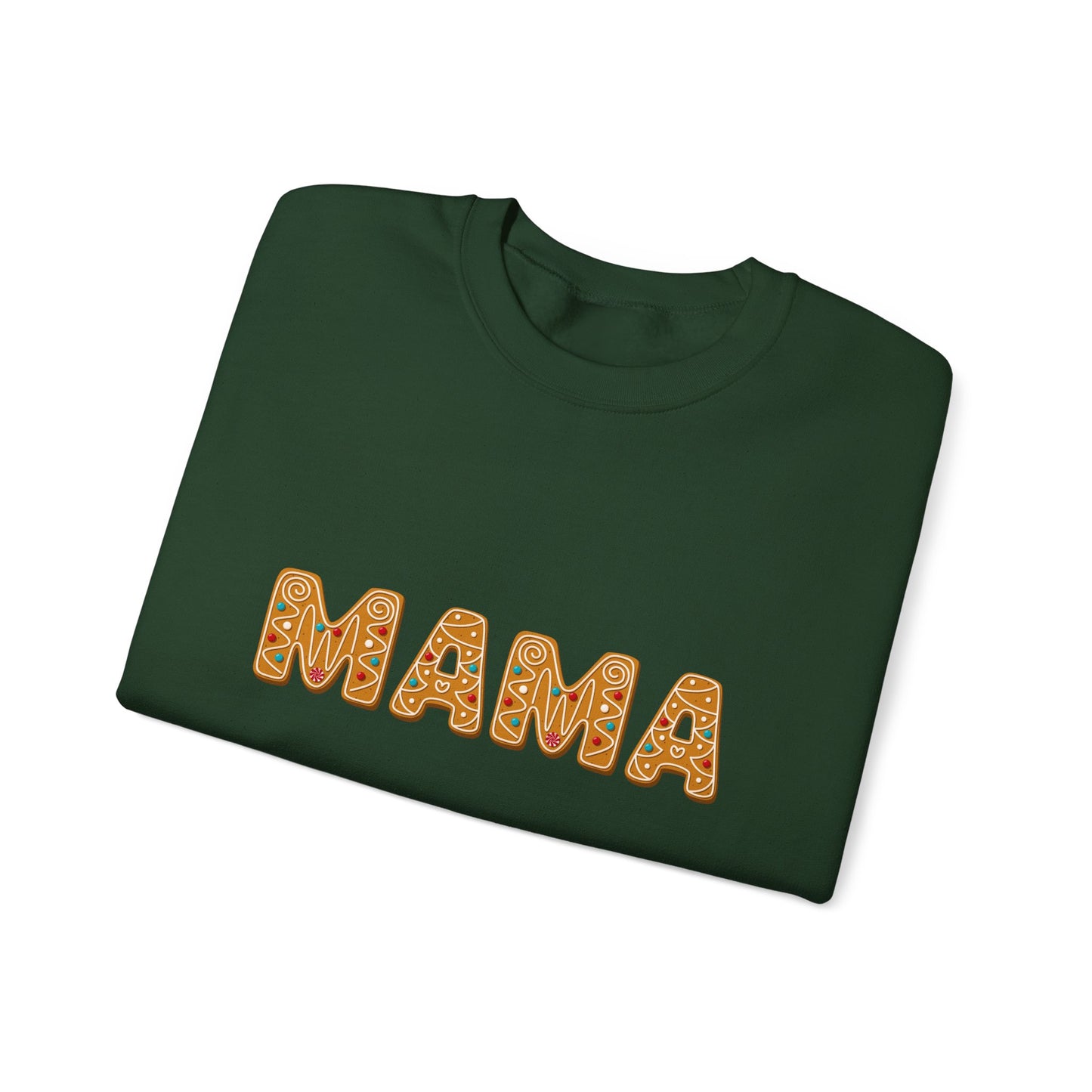 Mama Gingerbread Unisex Heavy Blend™ Crewneck Sweatshirt