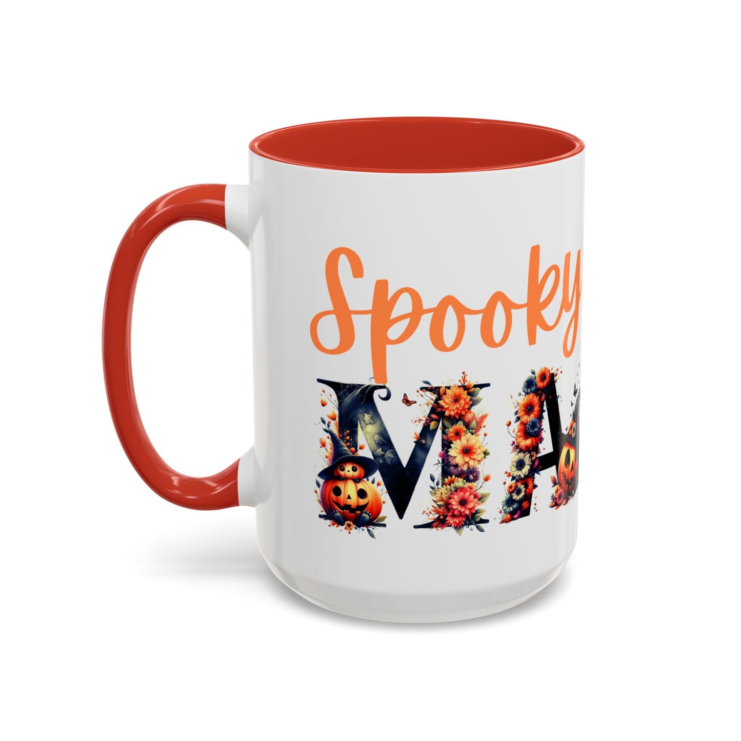 Spooky Mama Accent Coffee Mug (11, 15oz)