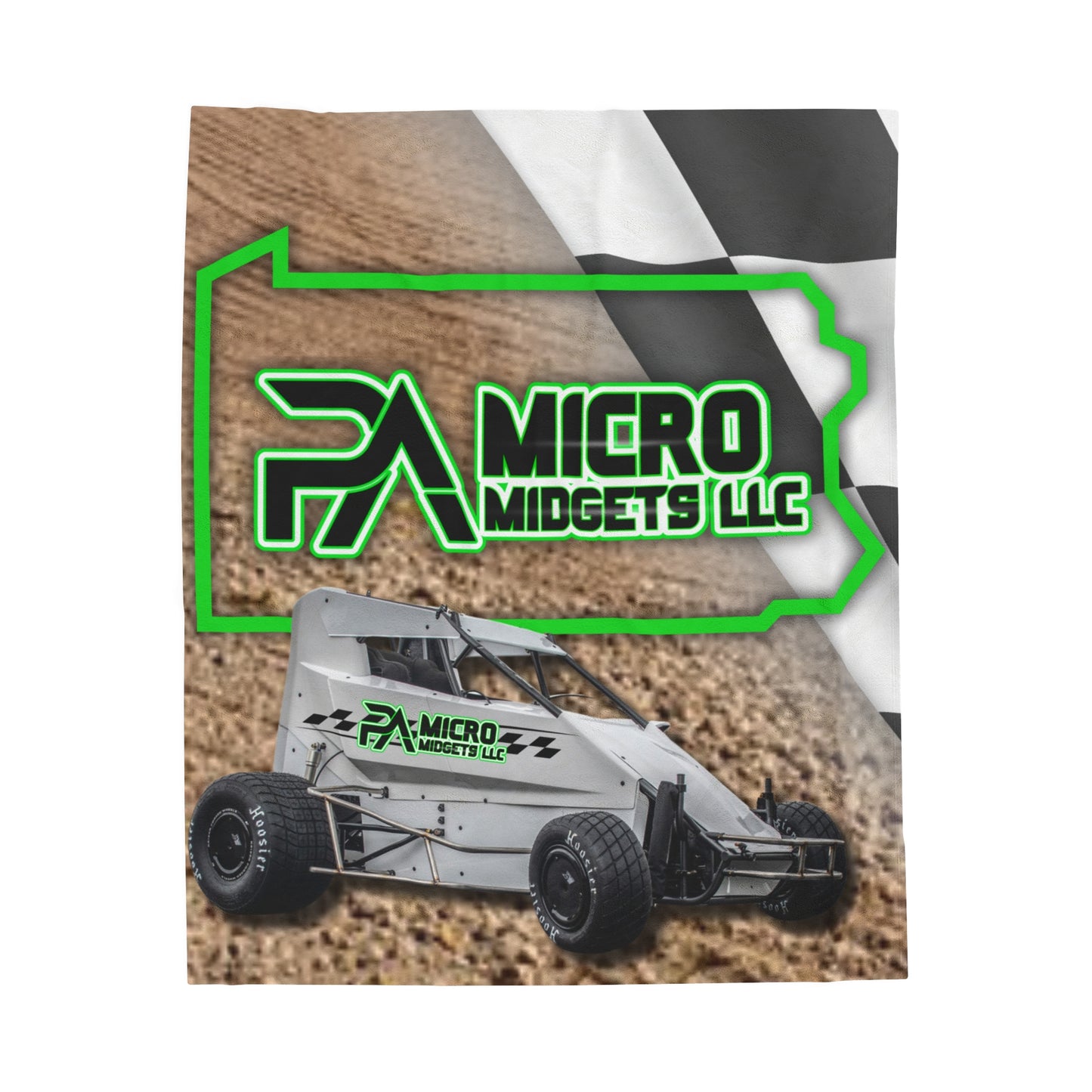 PA Micromidgets Velveteen Plush Blanket