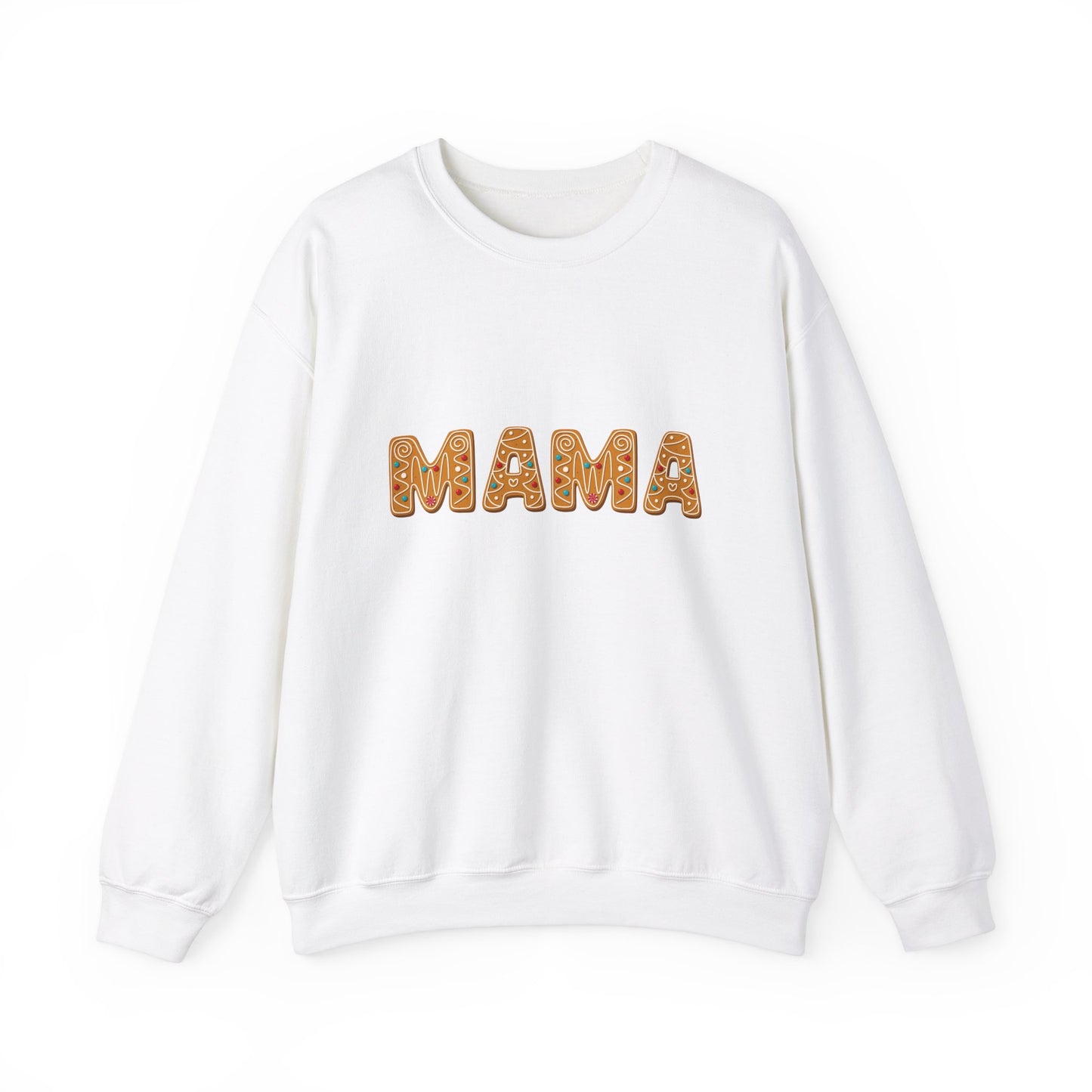 Mama Gingerbread Unisex Heavy Blend™ Crewneck Sweatshirt
