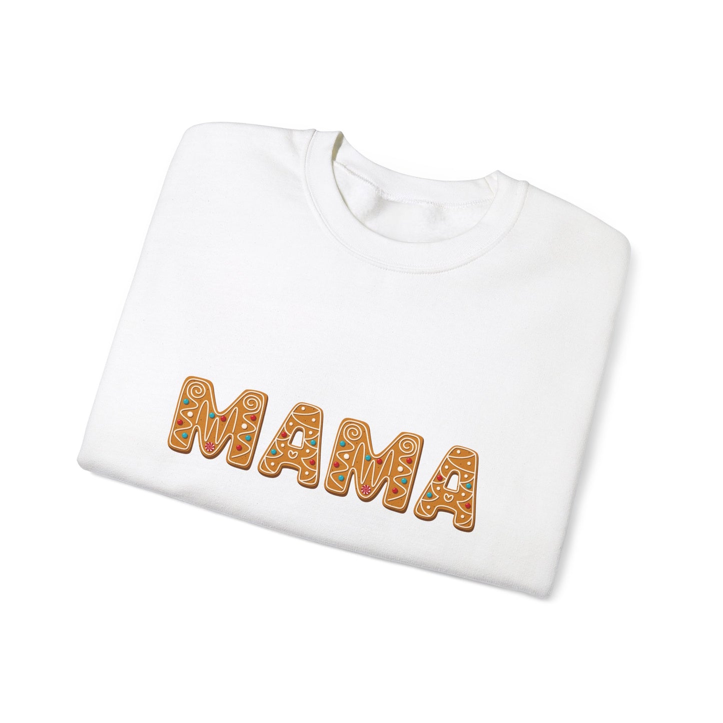 Mama Gingerbread Unisex Heavy Blend™ Crewneck Sweatshirt