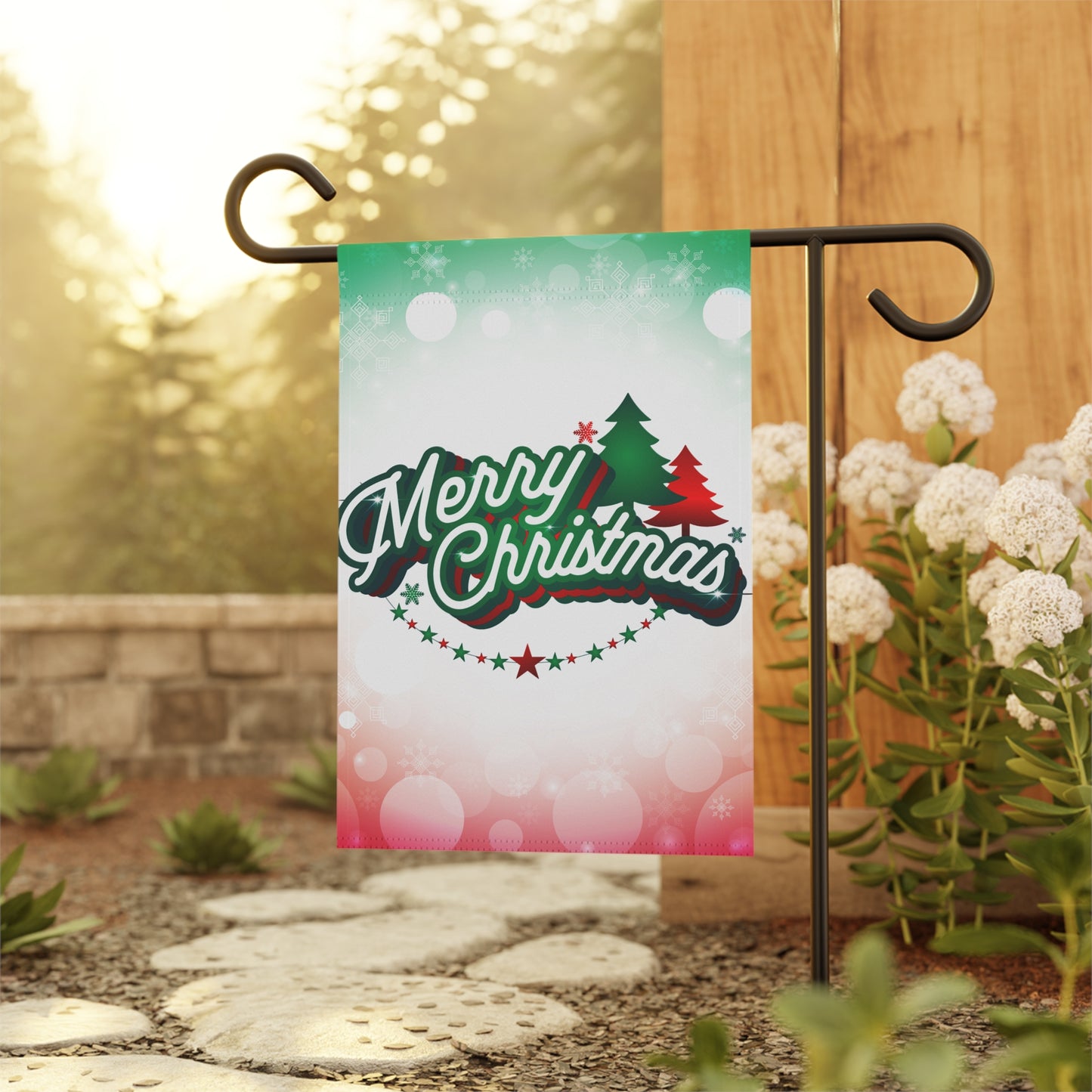 Merry Christmas - Garden & House Banner