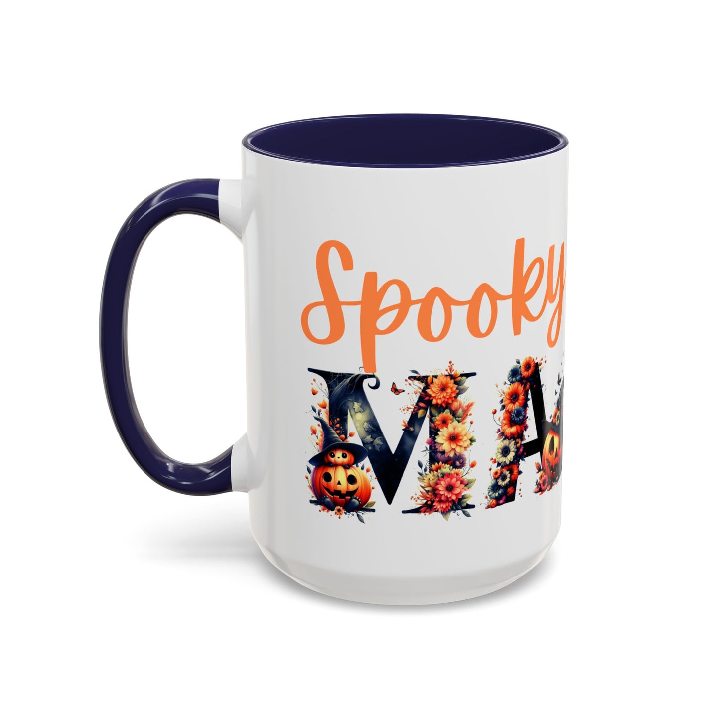Spooky Mama Accent Coffee Mug (11, 15oz)