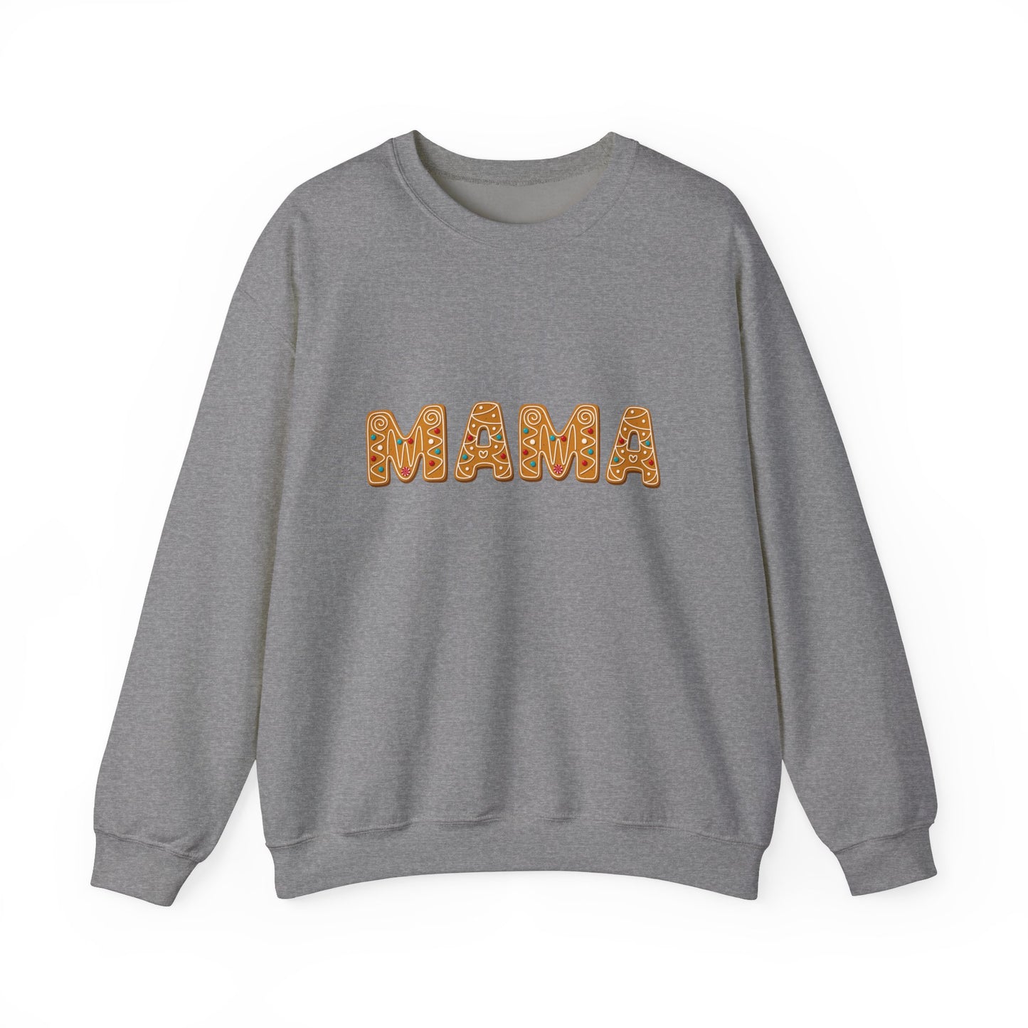 Mama Gingerbread Unisex Heavy Blend™ Crewneck Sweatshirt