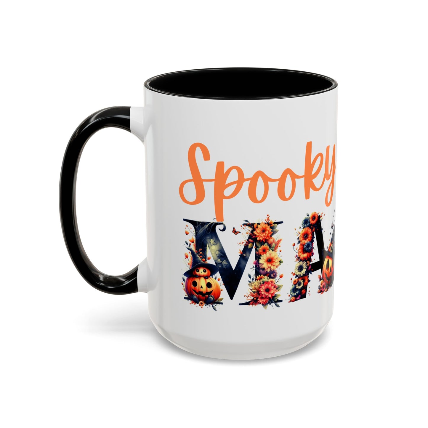 Spooky Mama Accent Coffee Mug (11, 15oz)