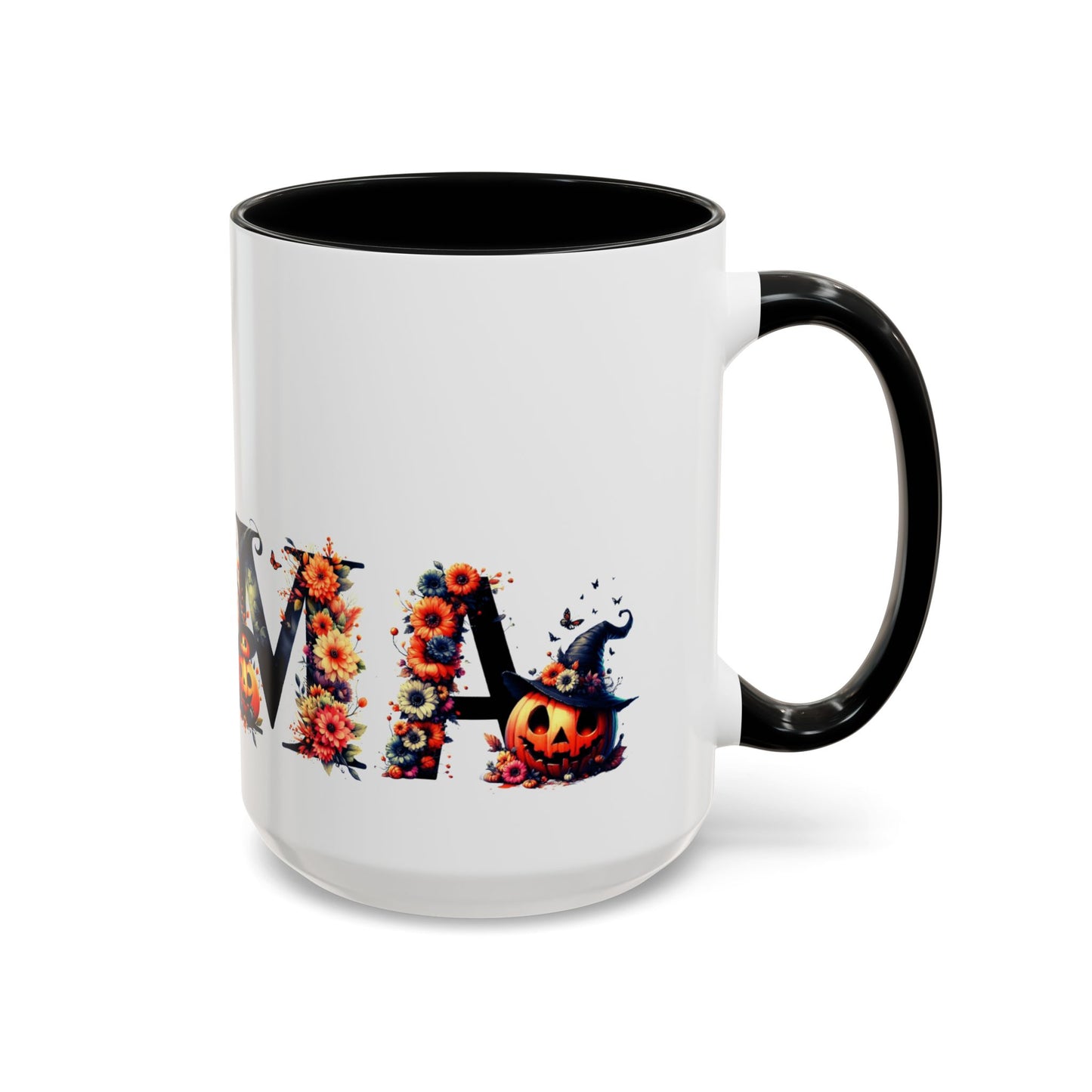 Spooky Mama Accent Coffee Mug (11, 15oz)