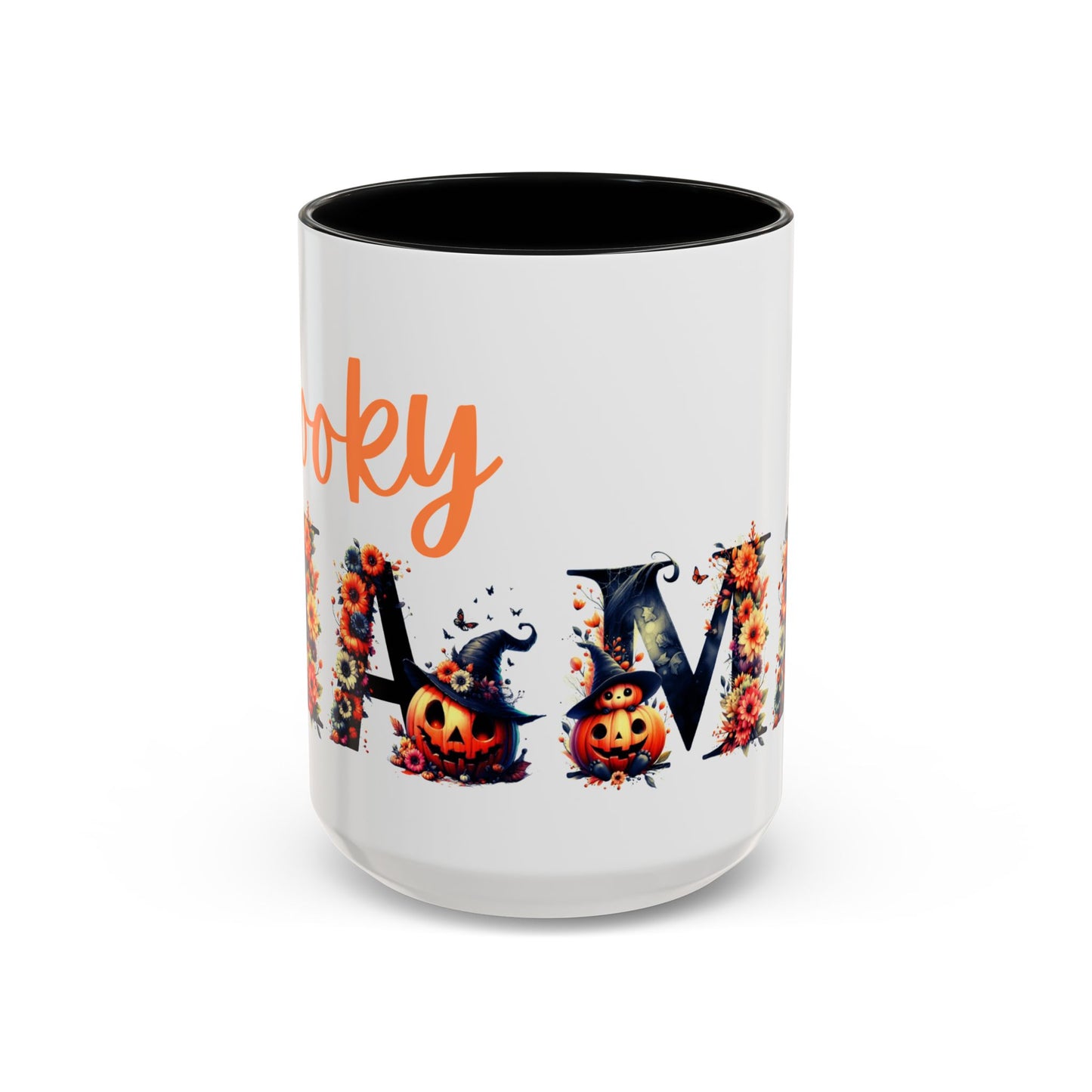 Spooky Mama Accent Coffee Mug (11, 15oz)