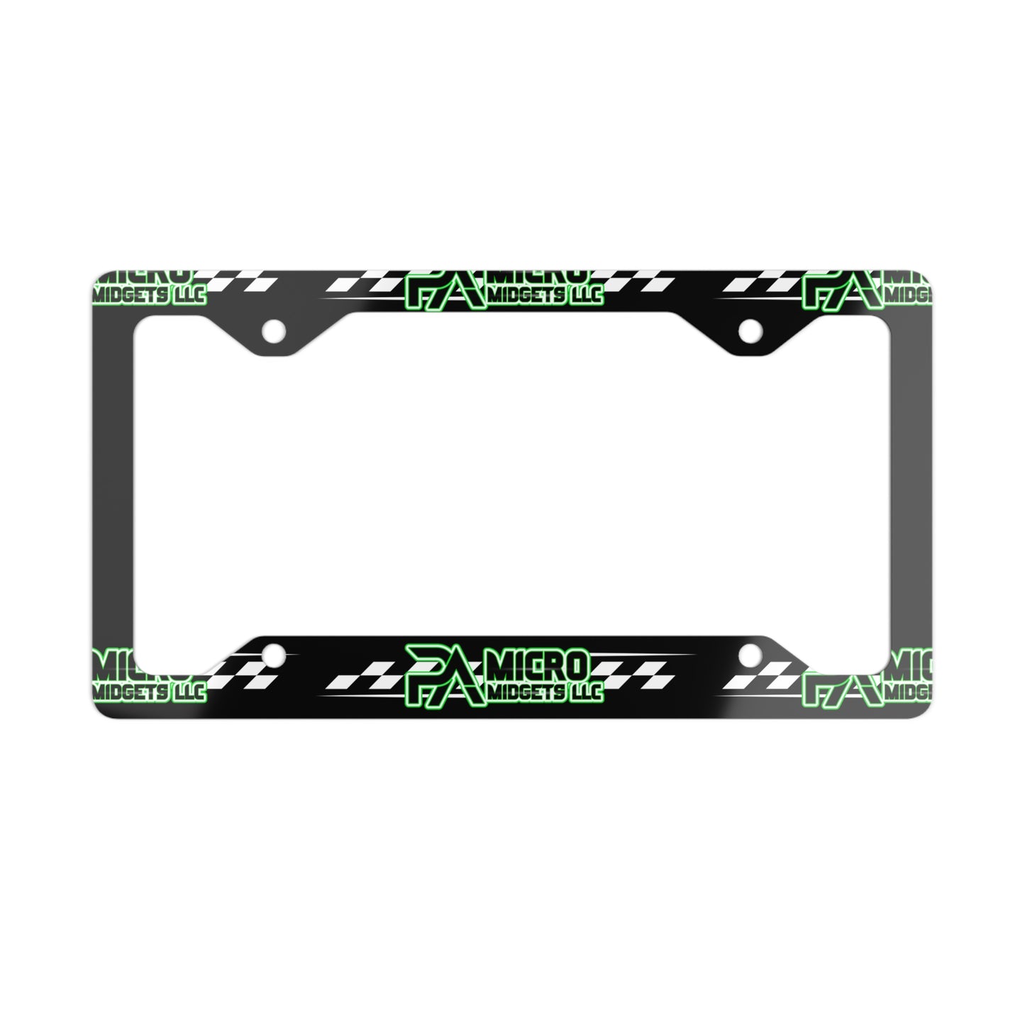 PA Micromidgets microsprint Metal License Plate Frame