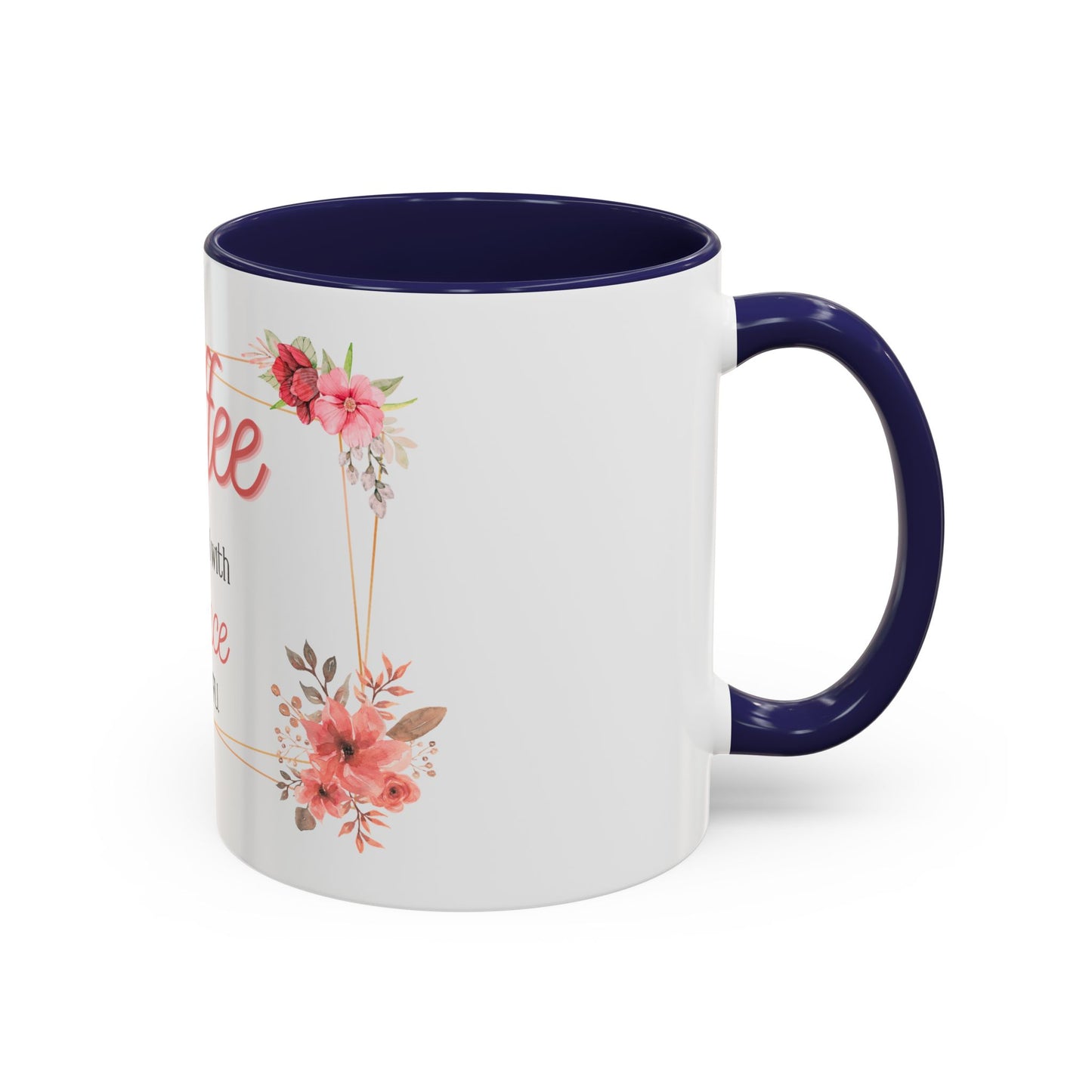 Coffee Pairs Well With Silence So STFU - Accent Coffee Mug (11, 15oz)