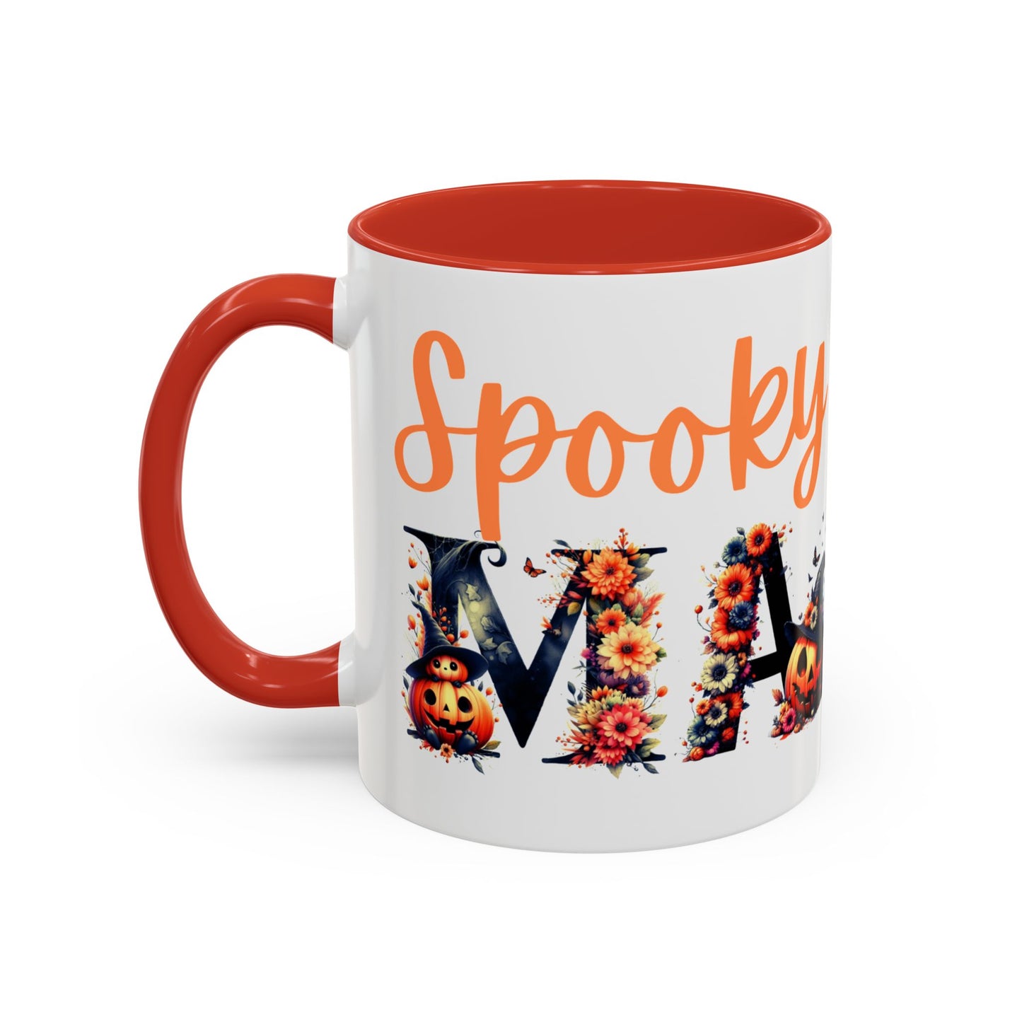 Spooky Mama Accent Coffee Mug (11, 15oz)