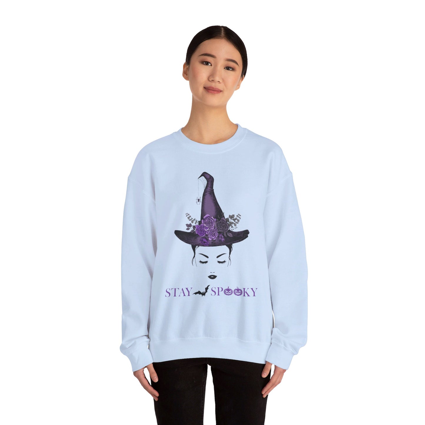 Stay Spooky Witch - Unisex Heavy Blend™ Crewneck Sweatshirt