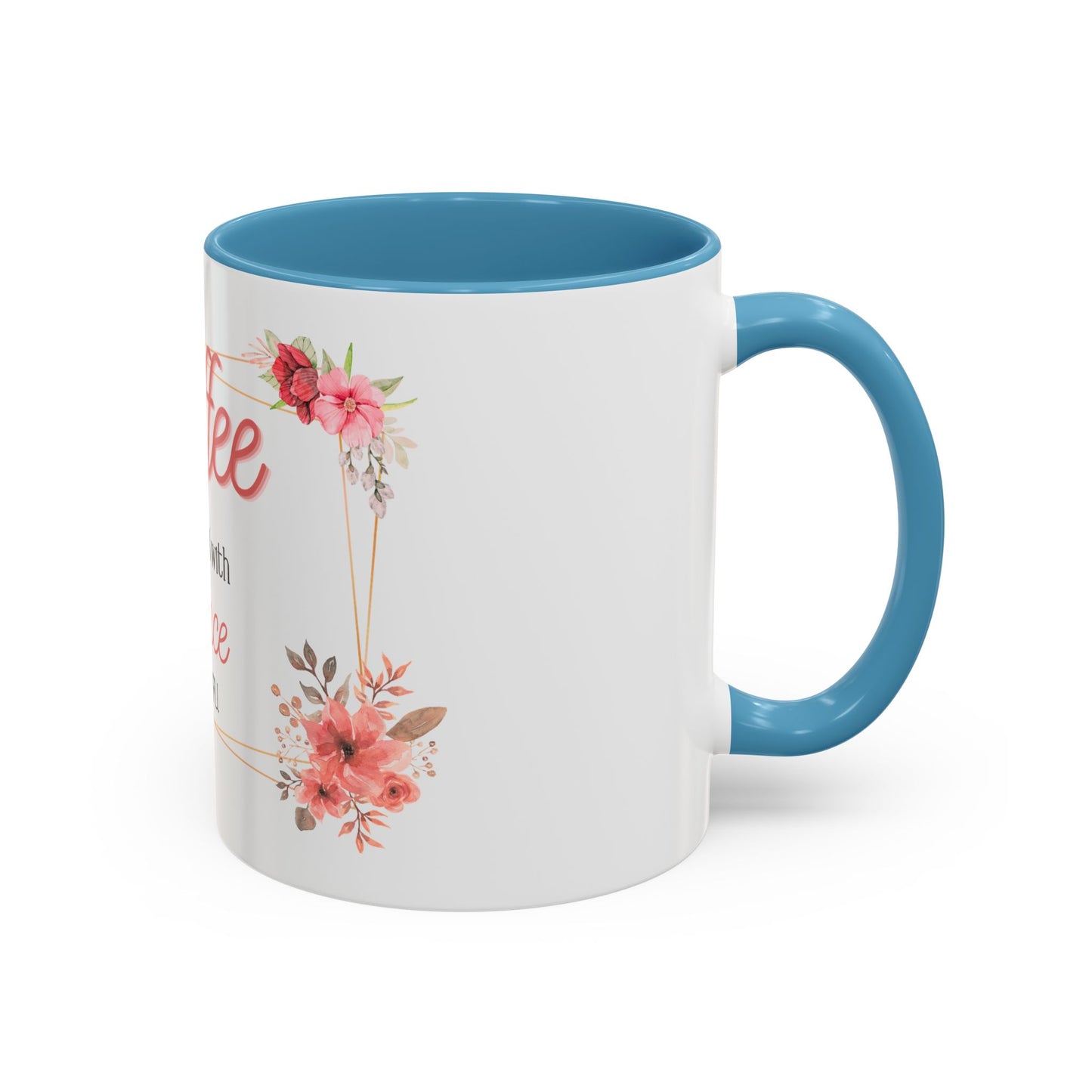 Coffee Pairs Well With Silence So STFU - Accent Coffee Mug (11, 15oz)