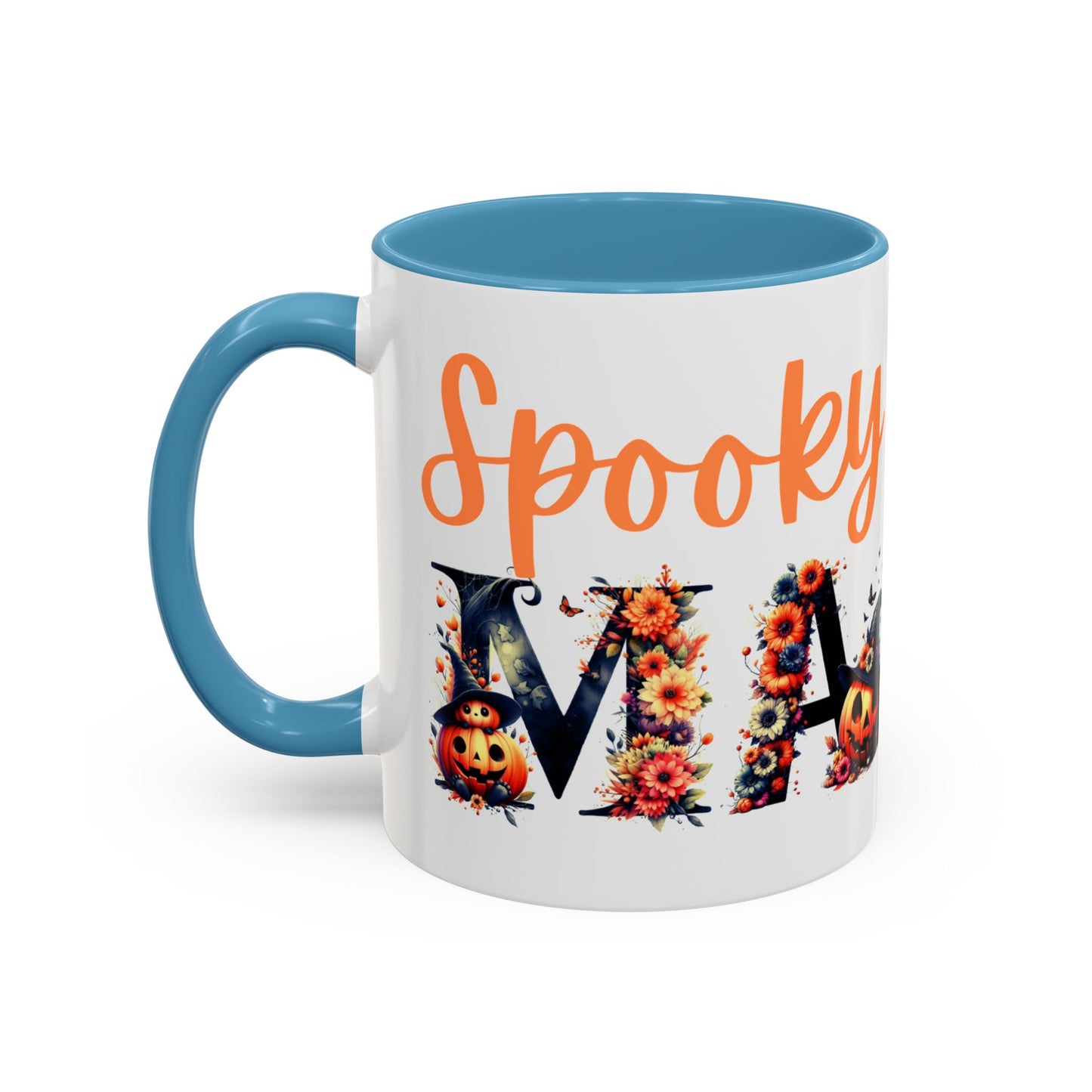 Spooky Mama Accent Coffee Mug (11, 15oz)