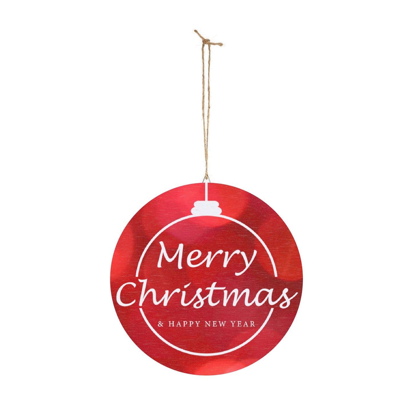 Merry Christmas & Happy New Year - Wood Signs