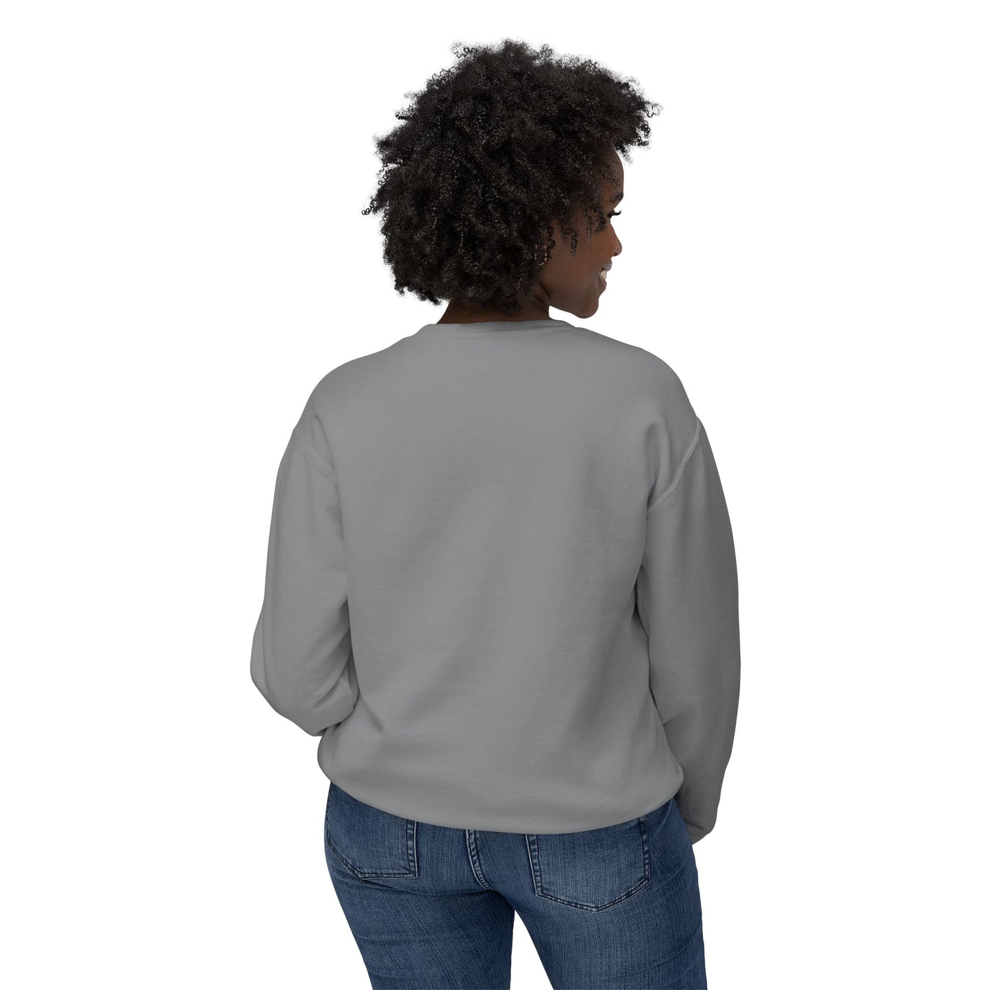Thankful and grateful Unisex Lightweight Crewneck Sweatshirt