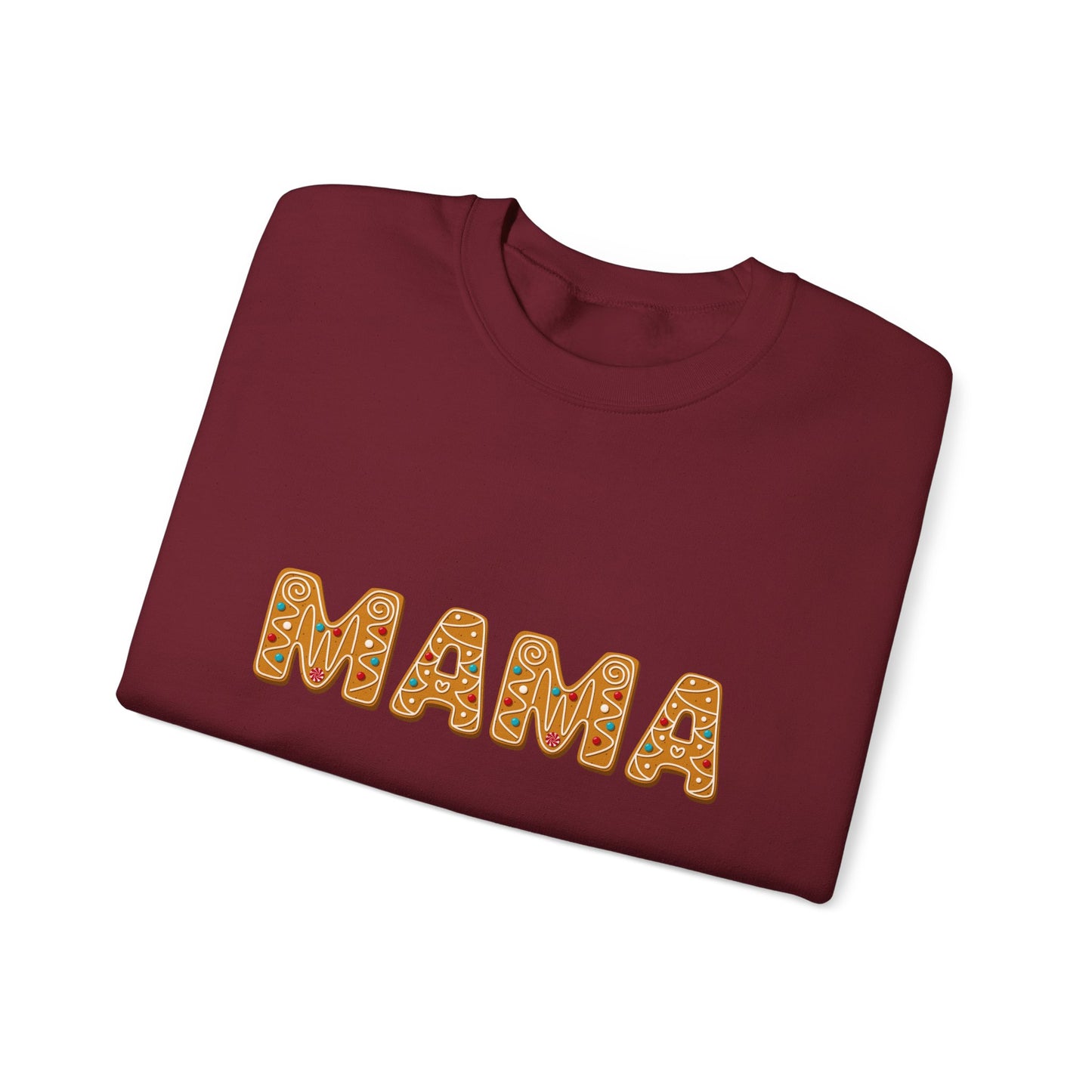 Mama Gingerbread Unisex Heavy Blend™ Crewneck Sweatshirt