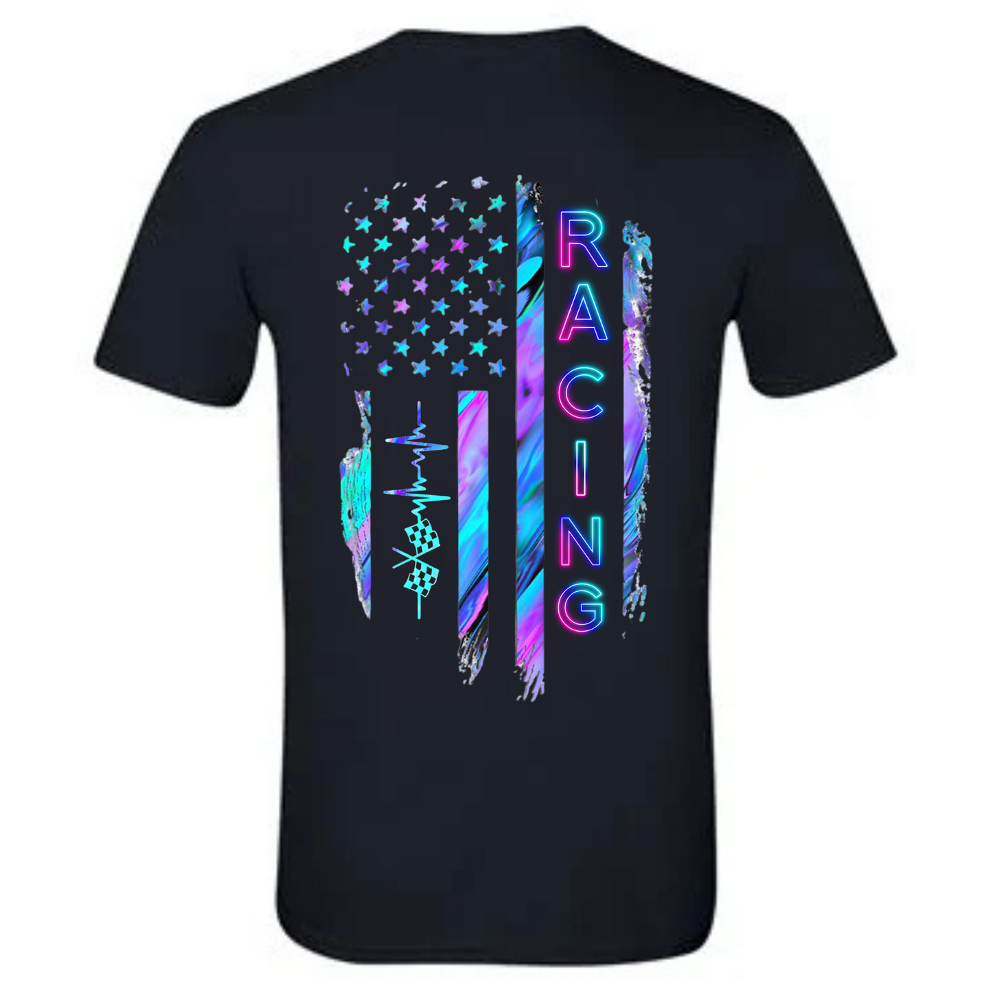 Racing Neon Flag Shirt