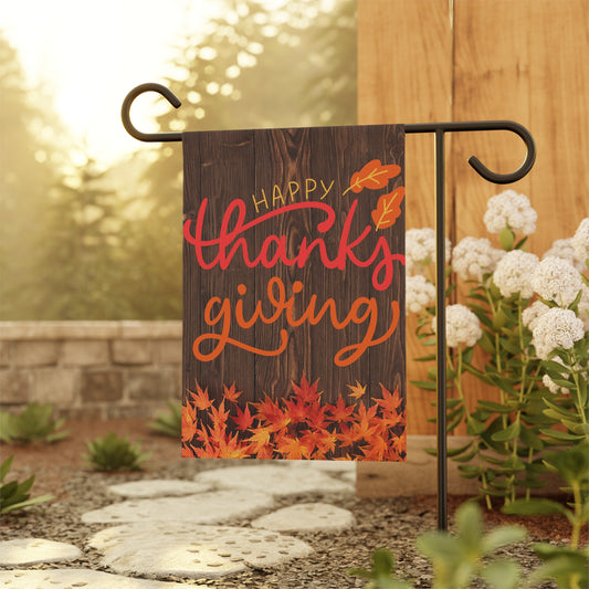 Happy Thanksgiving - Garden & House Banner