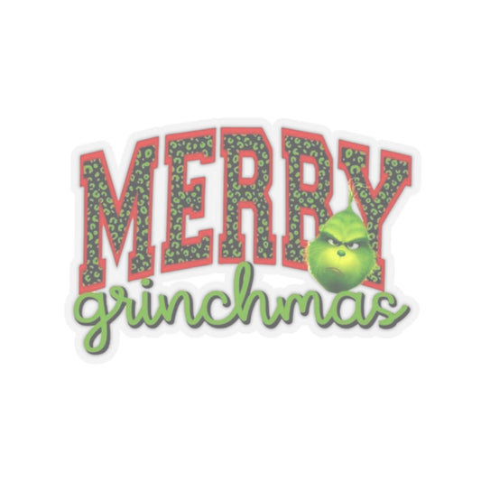 Merry Grinchmas Kiss-Cut Stickers