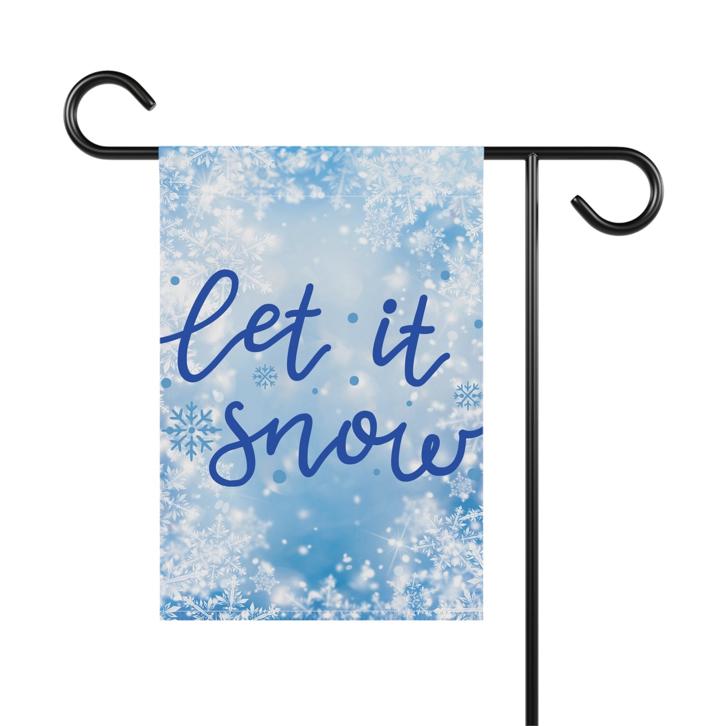 Let It Snow - Garden & House Banner