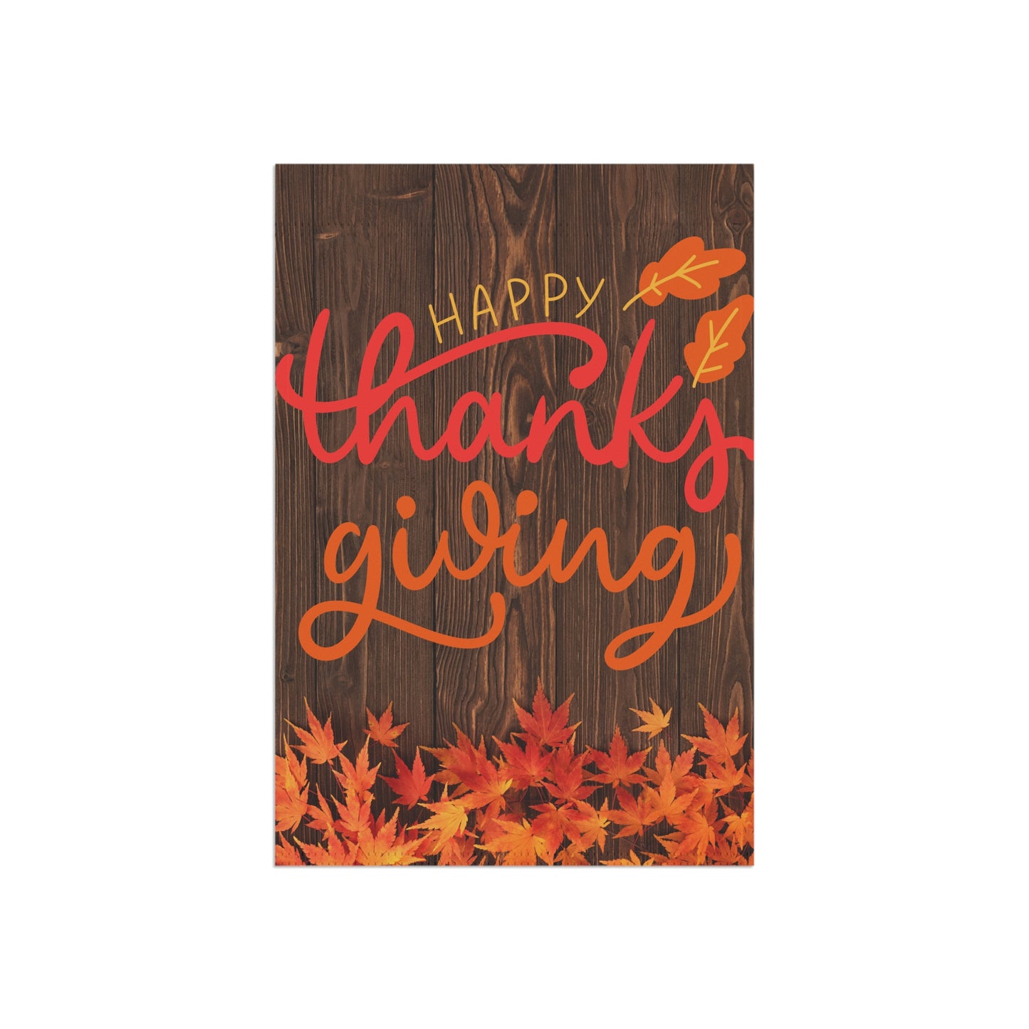 Happy Thanksgiving - Garden & House Banner