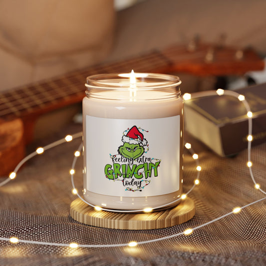 Grinchy Scented Soy Candle, 9oz