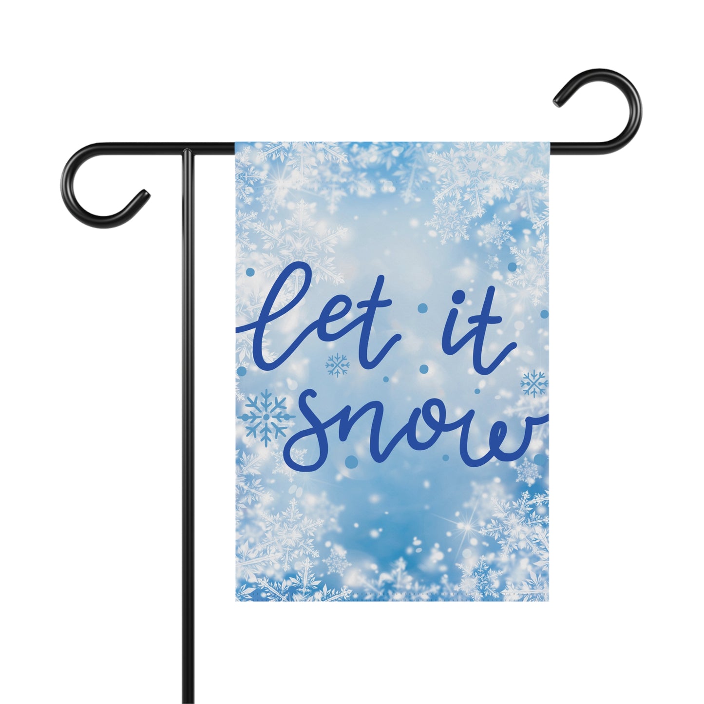 Let It Snow - Garden & House Banner