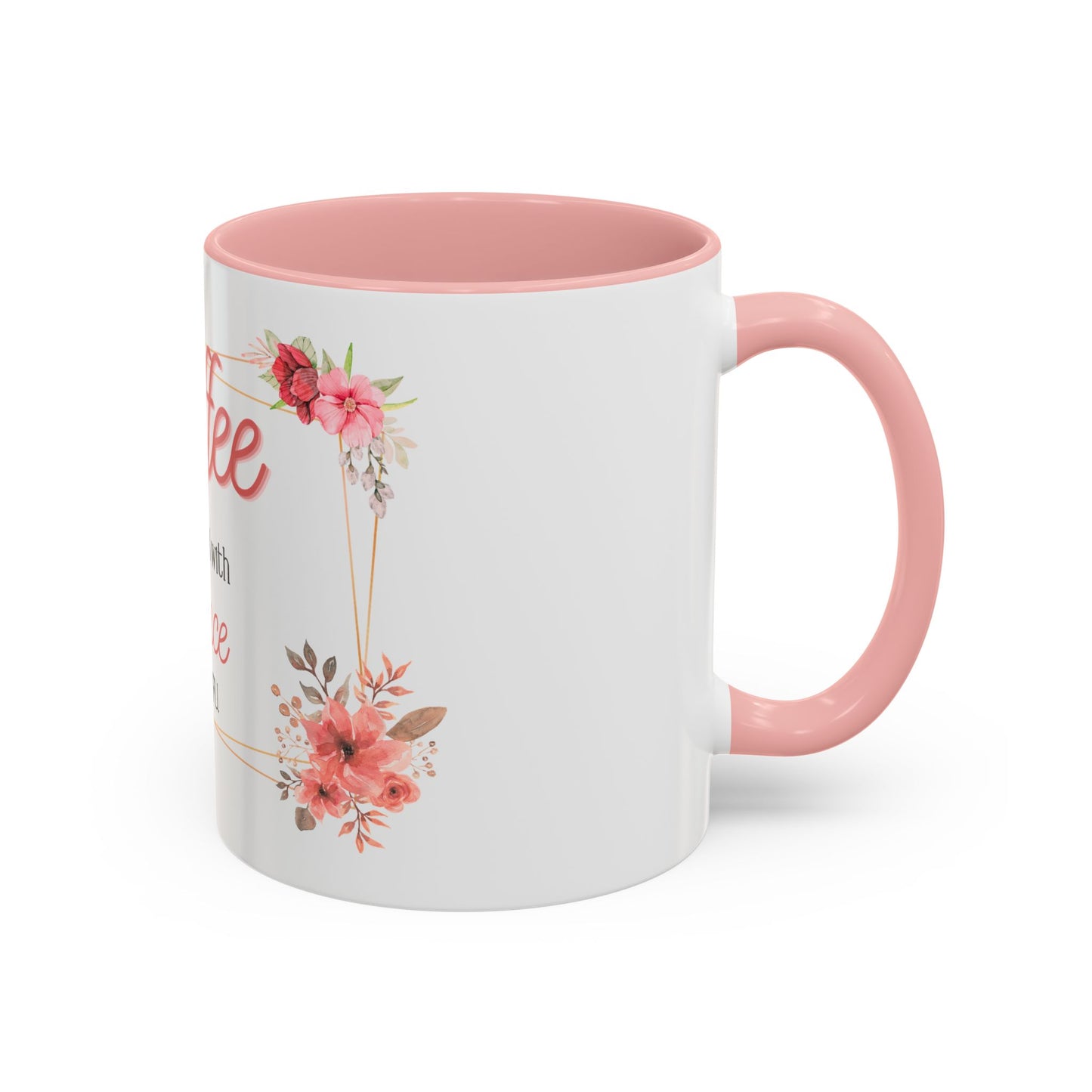 Coffee Pairs Well With Silence So STFU - Accent Coffee Mug (11, 15oz)