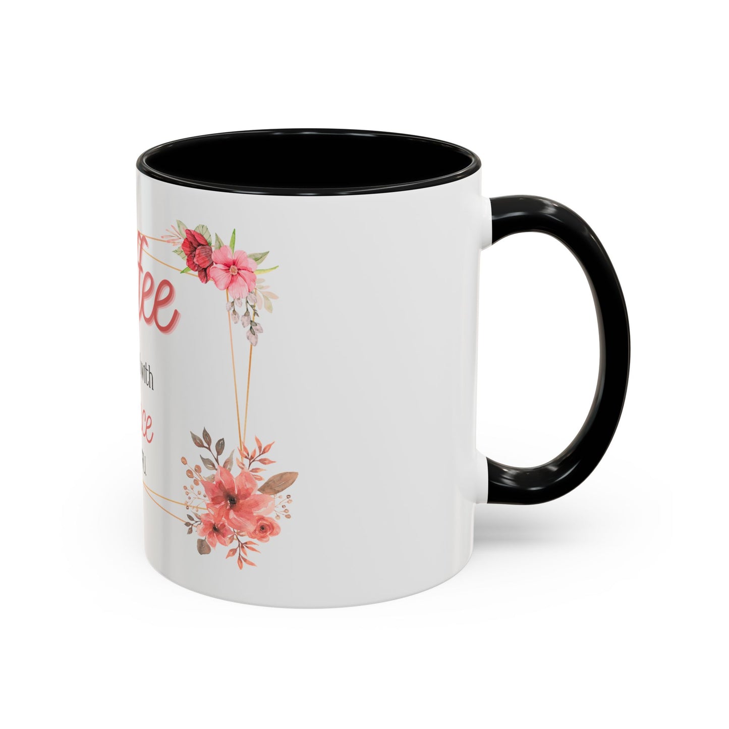 Coffee Pairs Well With Silence So STFU - Accent Coffee Mug (11, 15oz)