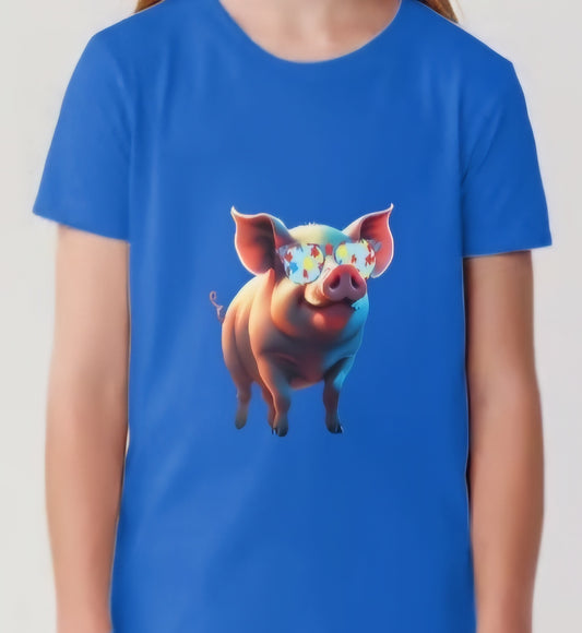 Autism Piggy Tshirt