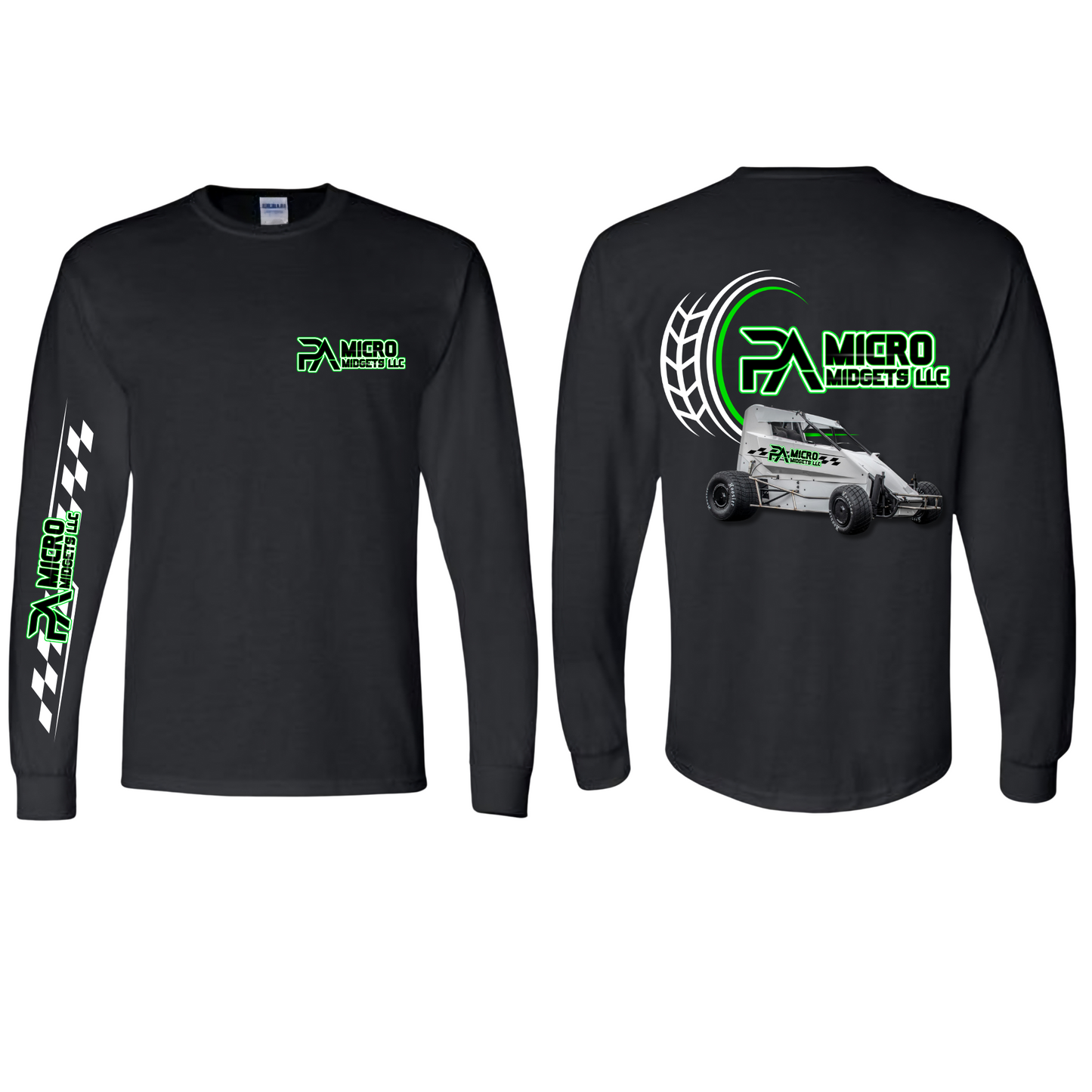 PA Micromidgets, LLC Adult Long Sleeve Tee